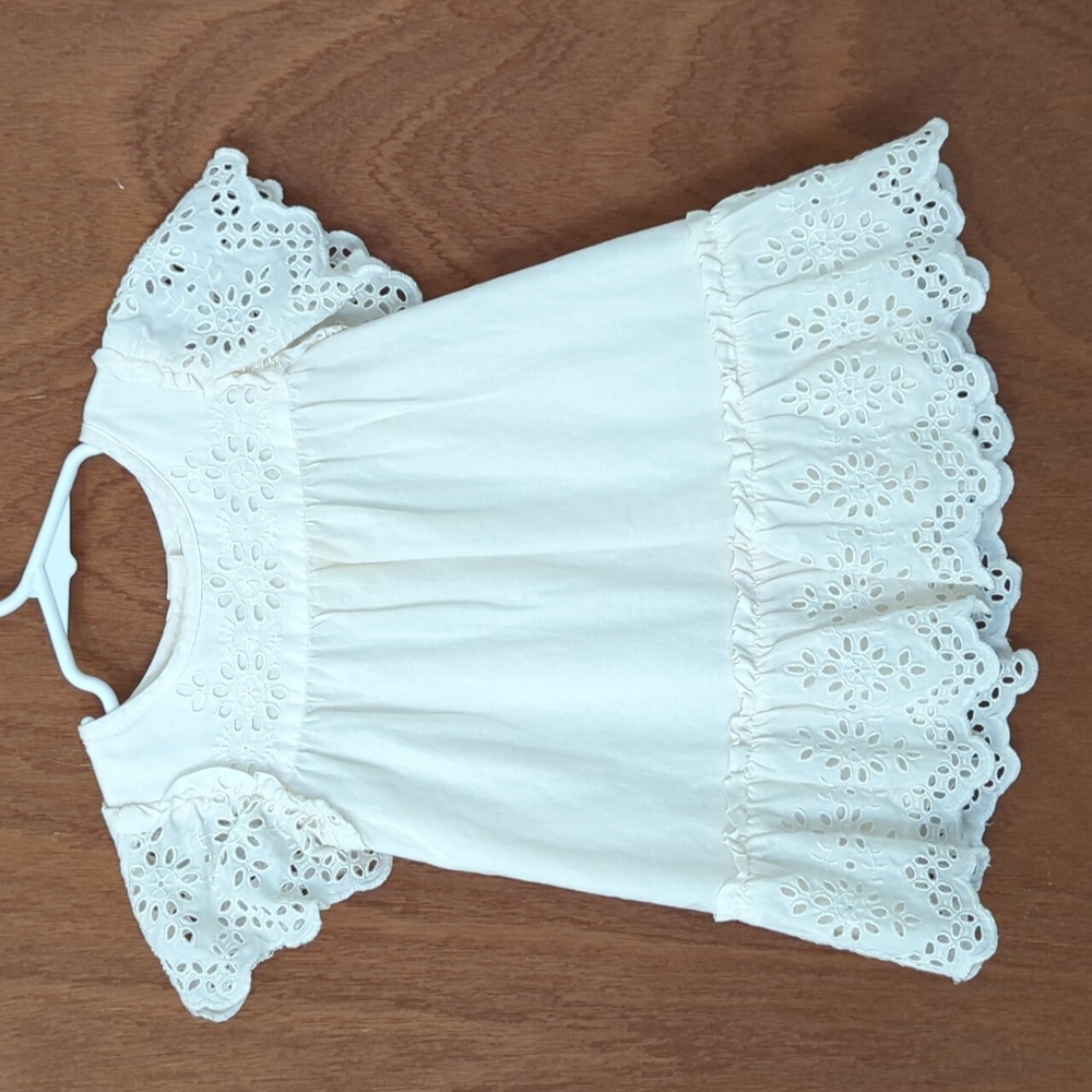 Gap Toddler Tiered Eyelet Dress